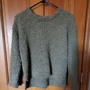 Olive green sweater